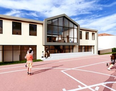 Rendering scuola Don Milani Montegrotto Terme